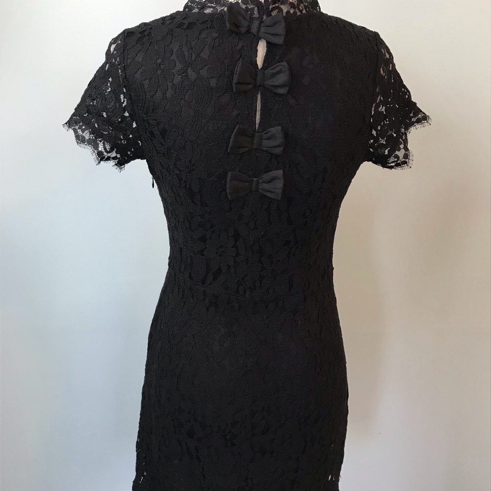 Joompy Black Lace Dress - Picture 2 of 3